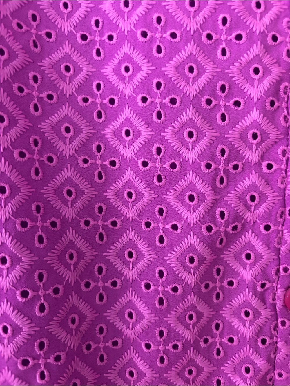 LIlly Pulitzer Calynn Eyelet button down - Picture 5 of 6